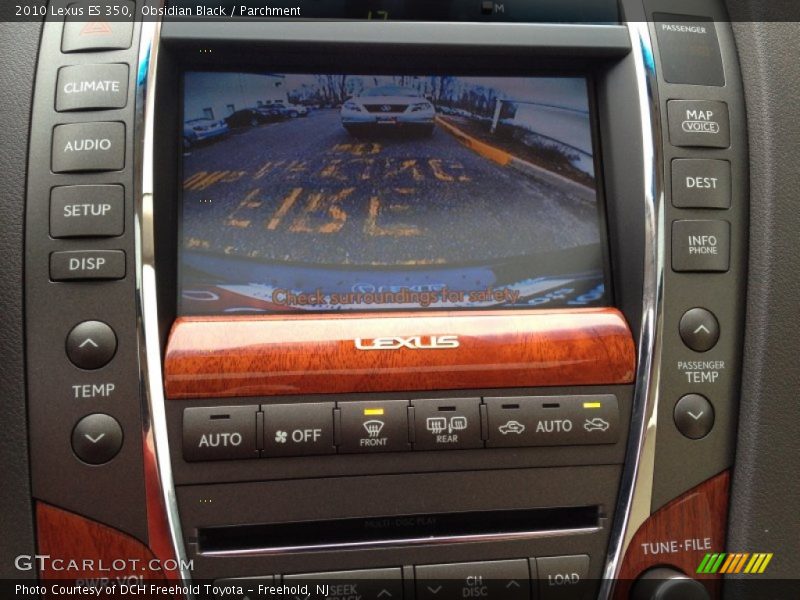 Obsidian Black / Parchment 2010 Lexus ES 350