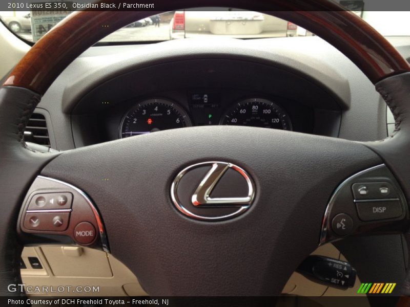 Obsidian Black / Parchment 2010 Lexus ES 350