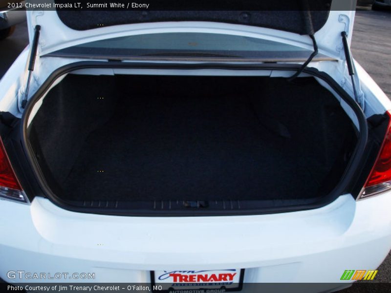 Summit White / Ebony 2012 Chevrolet Impala LT