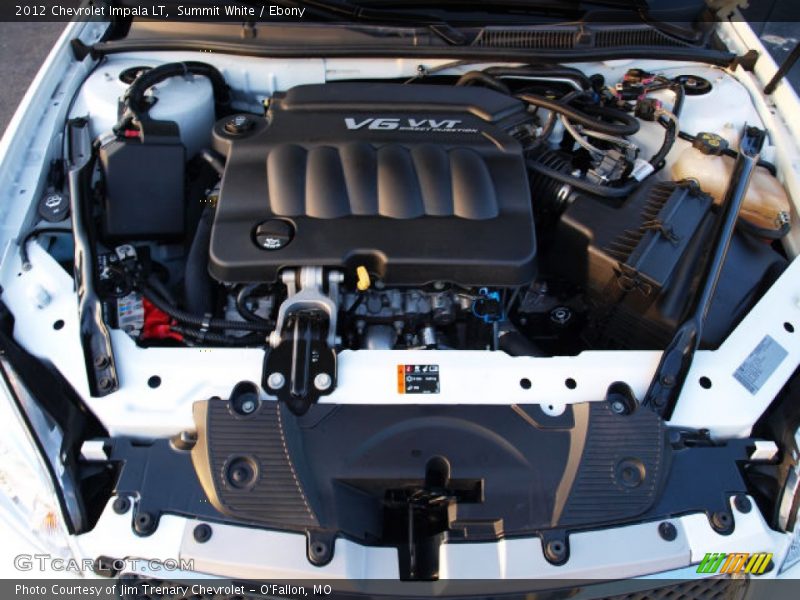 Summit White / Ebony 2012 Chevrolet Impala LT