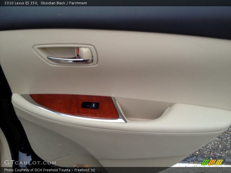 Obsidian Black / Parchment 2010 Lexus ES 350