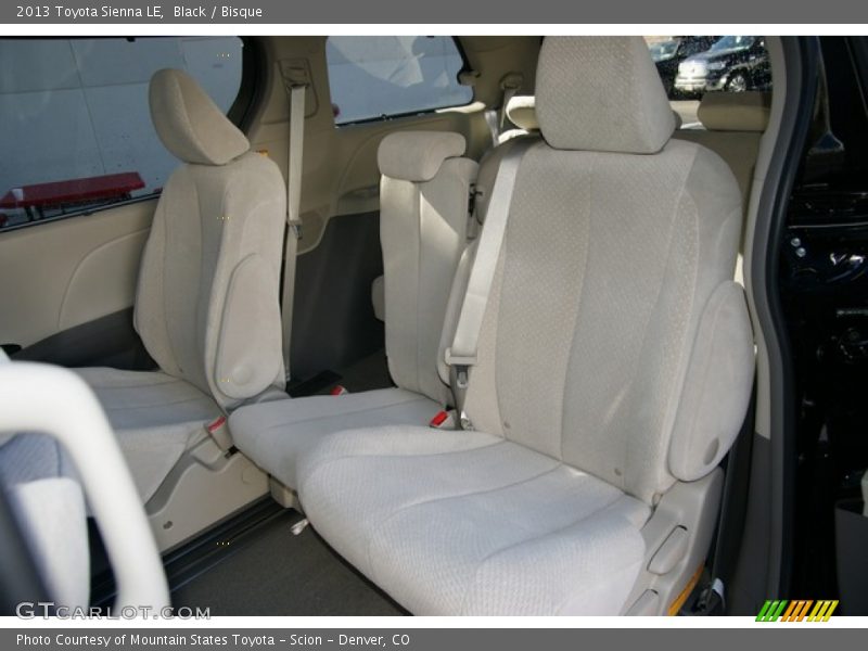 Black / Bisque 2013 Toyota Sienna LE
