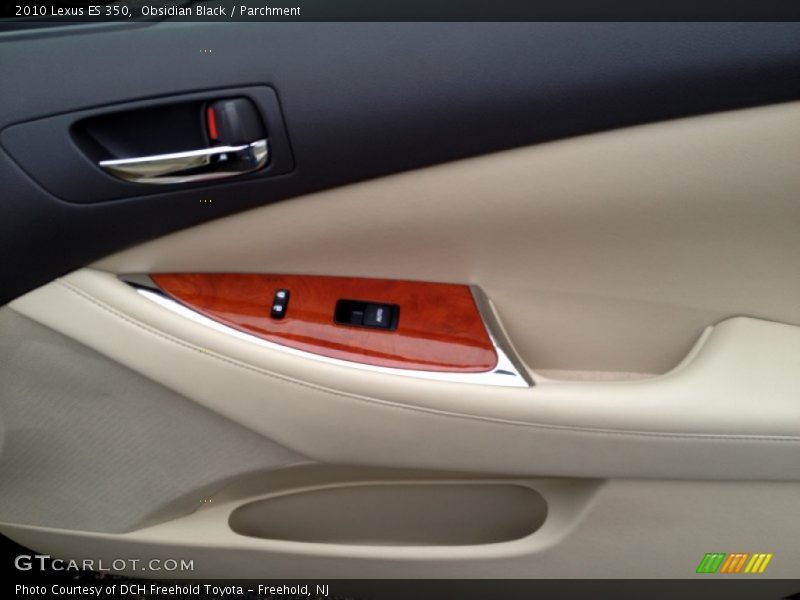 Obsidian Black / Parchment 2010 Lexus ES 350