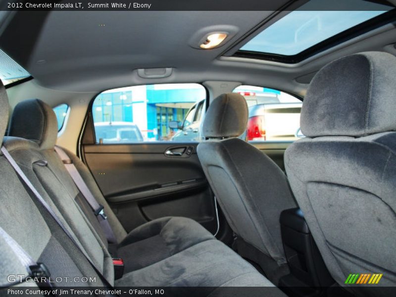 Summit White / Ebony 2012 Chevrolet Impala LT