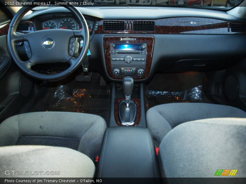 Summit White / Ebony 2012 Chevrolet Impala LT