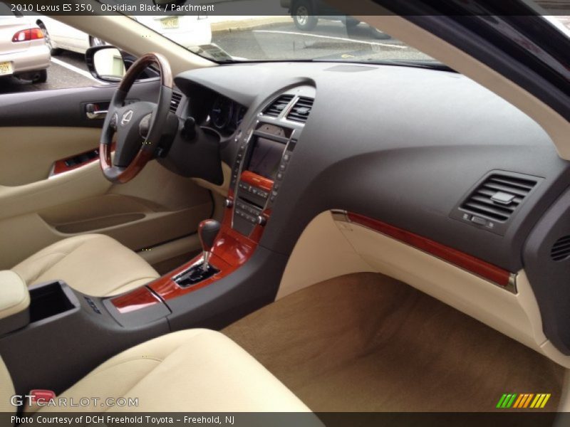 Obsidian Black / Parchment 2010 Lexus ES 350