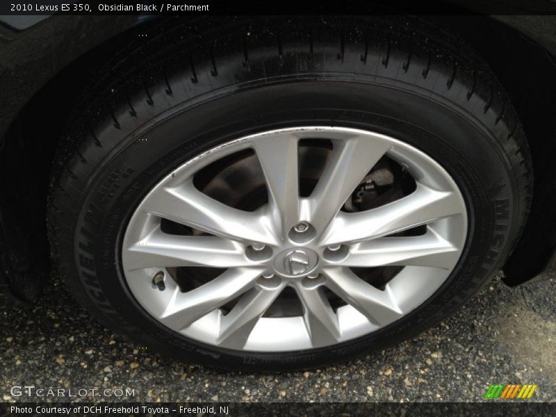 Obsidian Black / Parchment 2010 Lexus ES 350