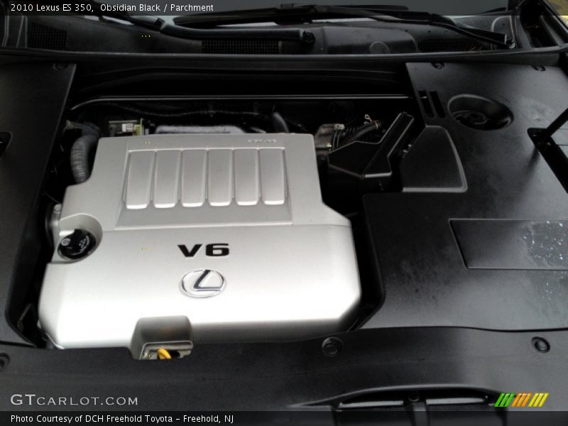 Obsidian Black / Parchment 2010 Lexus ES 350