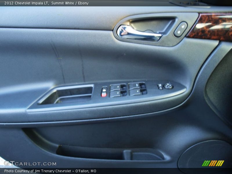 Summit White / Ebony 2012 Chevrolet Impala LT