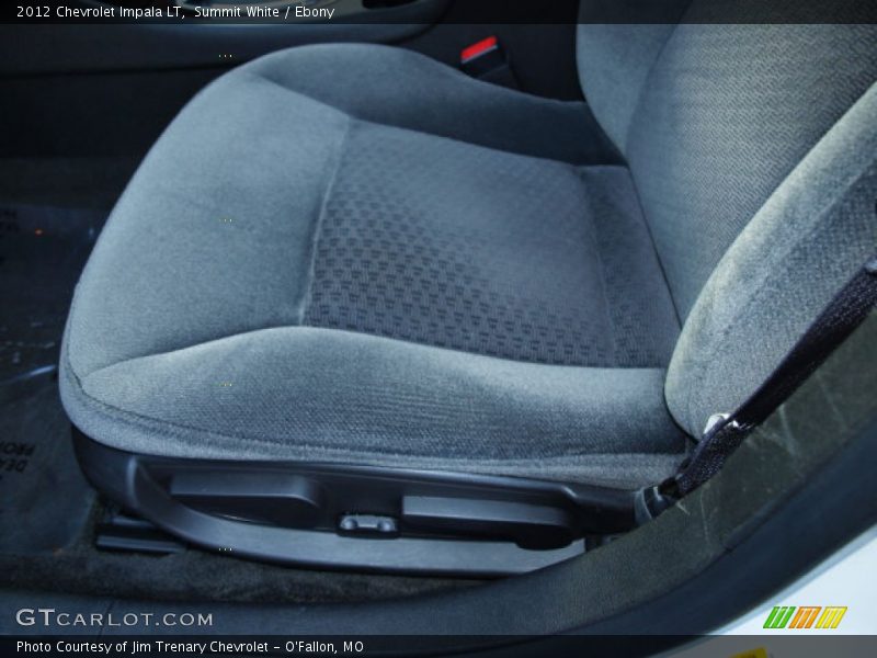 Summit White / Ebony 2012 Chevrolet Impala LT