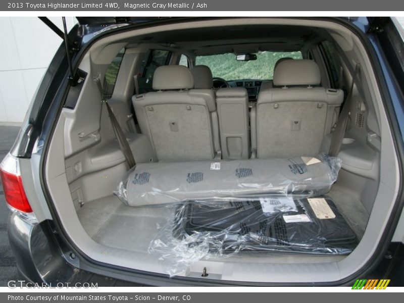 Magnetic Gray Metallic / Ash 2013 Toyota Highlander Limited 4WD