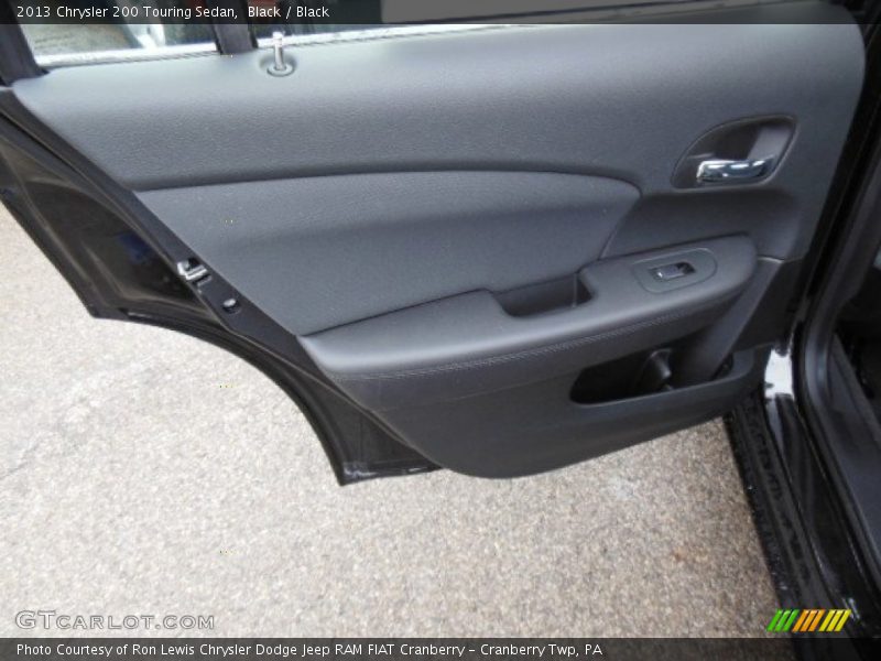 Black / Black 2013 Chrysler 200 Touring Sedan