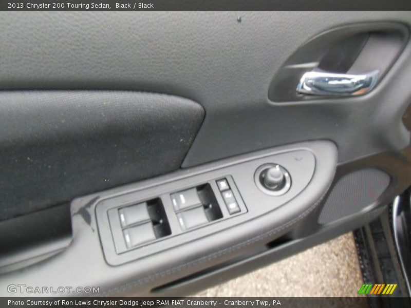 Black / Black 2013 Chrysler 200 Touring Sedan