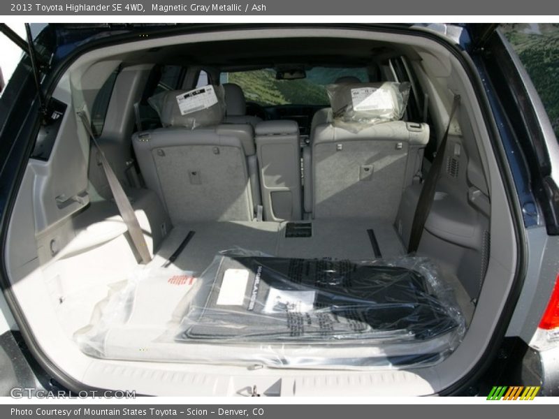 Magnetic Gray Metallic / Ash 2013 Toyota Highlander SE 4WD