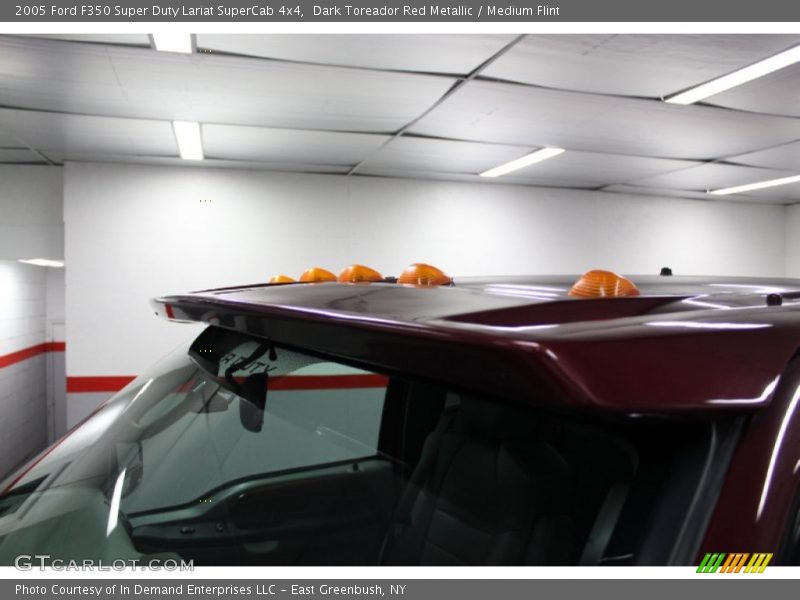 Dark Toreador Red Metallic / Medium Flint 2005 Ford F350 Super Duty Lariat SuperCab 4x4
