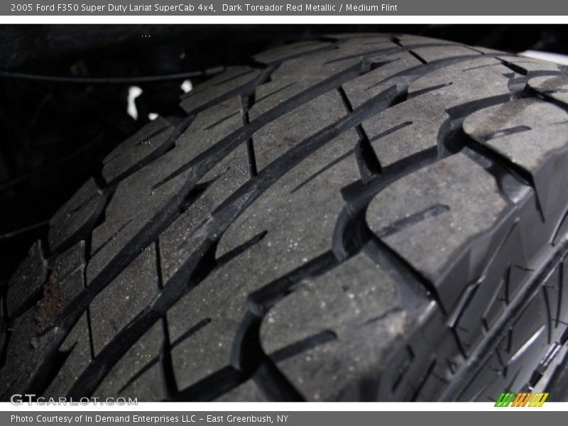 Dark Toreador Red Metallic / Medium Flint 2005 Ford F350 Super Duty Lariat SuperCab 4x4