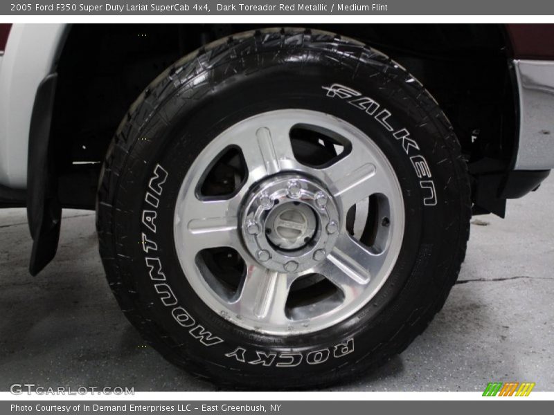 Dark Toreador Red Metallic / Medium Flint 2005 Ford F350 Super Duty Lariat SuperCab 4x4