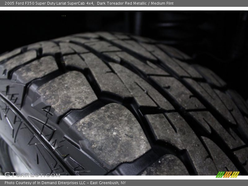 Dark Toreador Red Metallic / Medium Flint 2005 Ford F350 Super Duty Lariat SuperCab 4x4