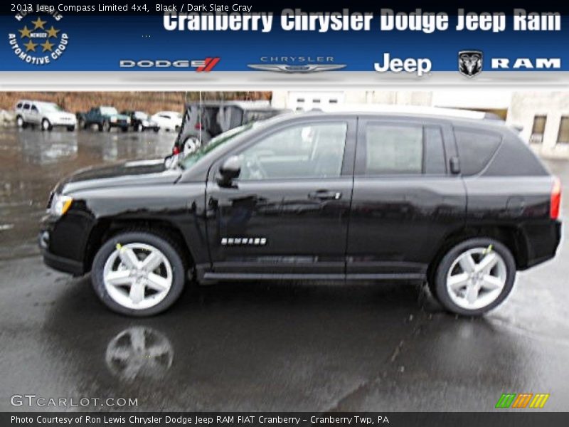 Black / Dark Slate Gray 2013 Jeep Compass Limited 4x4