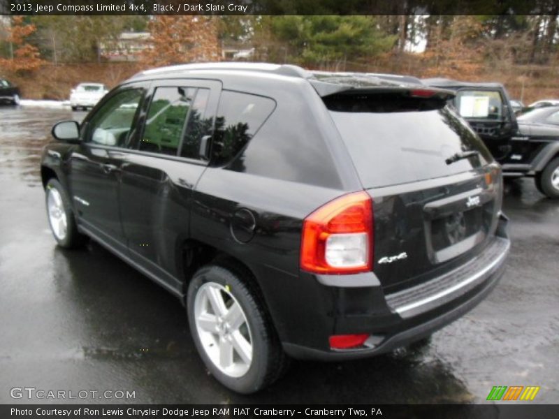 Black / Dark Slate Gray 2013 Jeep Compass Limited 4x4