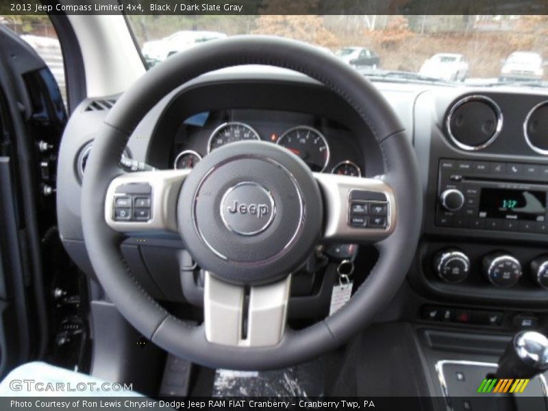 Black / Dark Slate Gray 2013 Jeep Compass Limited 4x4