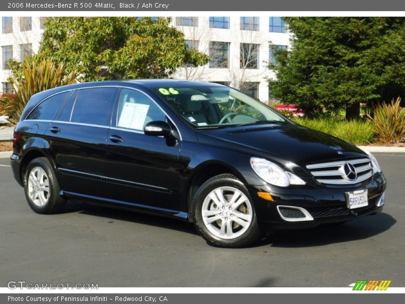 Black / Ash Grey 2006 Mercedes-Benz R 500 4Matic