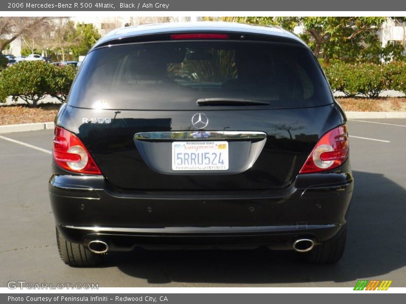 Black / Ash Grey 2006 Mercedes-Benz R 500 4Matic