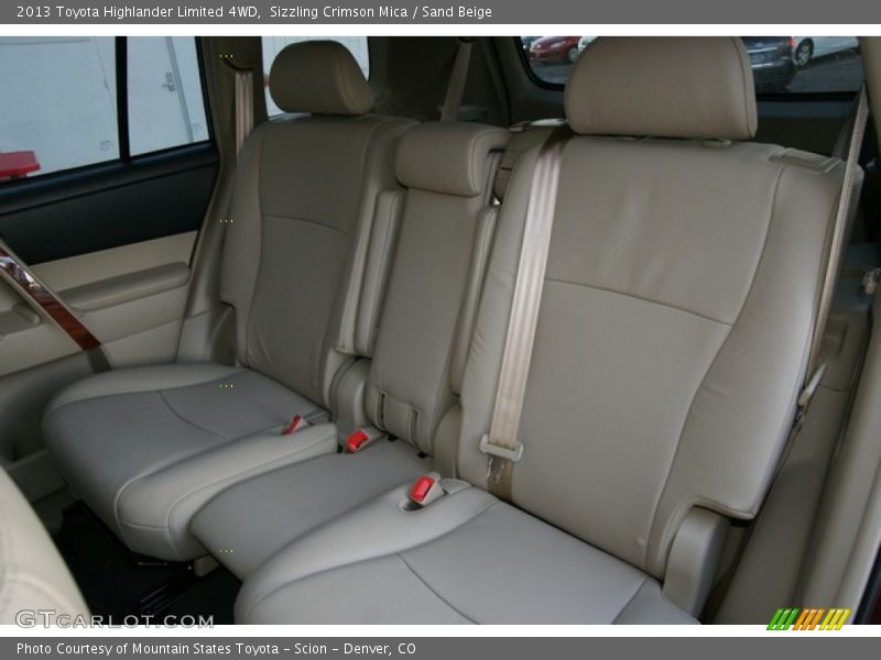 Sizzling Crimson Mica / Sand Beige 2013 Toyota Highlander Limited 4WD