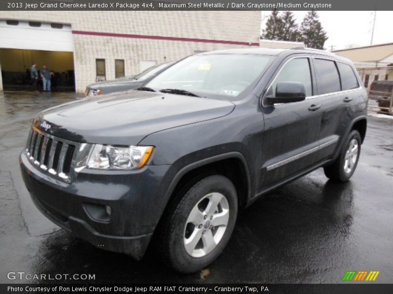 Maximum Steel Metallic / Dark Graystone/Medium Graystone 2013 Jeep Grand Cherokee Laredo X Package 4x4