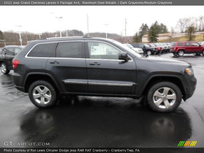 Maximum Steel Metallic / Dark Graystone/Medium Graystone 2013 Jeep Grand Cherokee Laredo X Package 4x4