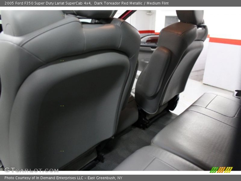 Dark Toreador Red Metallic / Medium Flint 2005 Ford F350 Super Duty Lariat SuperCab 4x4