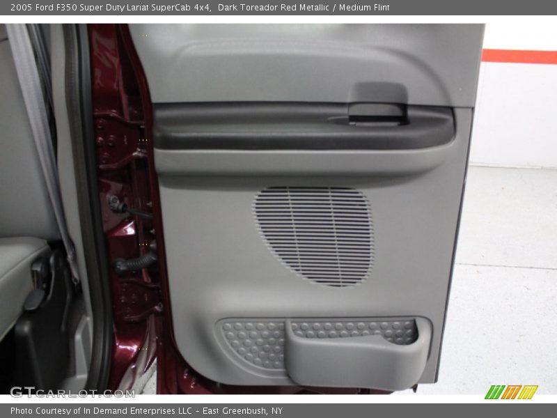 Dark Toreador Red Metallic / Medium Flint 2005 Ford F350 Super Duty Lariat SuperCab 4x4