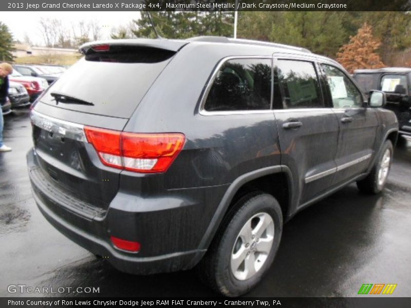 Maximum Steel Metallic / Dark Graystone/Medium Graystone 2013 Jeep Grand Cherokee Laredo X Package 4x4