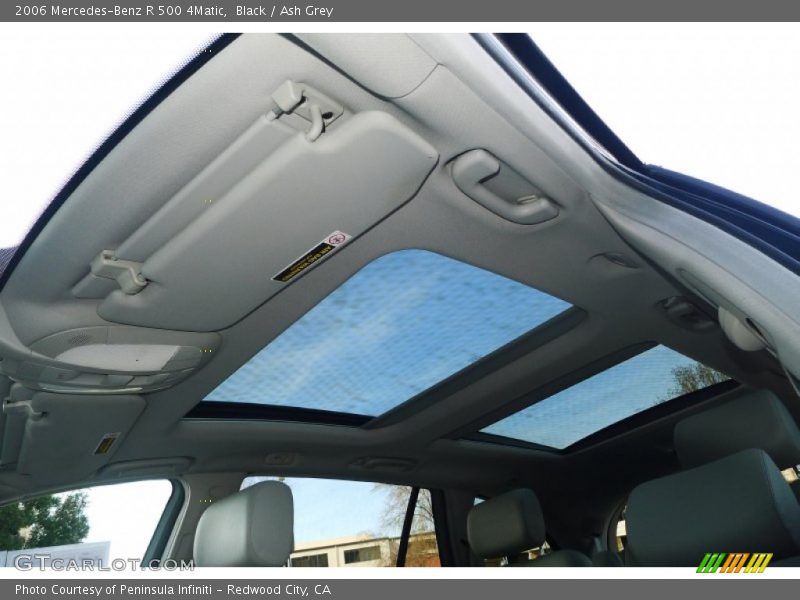 Black / Ash Grey 2006 Mercedes-Benz R 500 4Matic