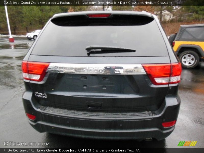 Maximum Steel Metallic / Dark Graystone/Medium Graystone 2013 Jeep Grand Cherokee Laredo X Package 4x4
