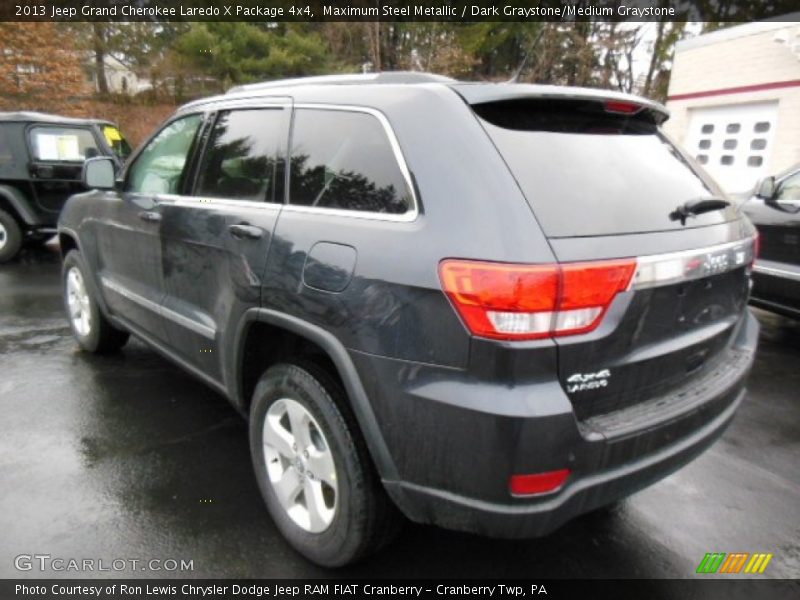 Maximum Steel Metallic / Dark Graystone/Medium Graystone 2013 Jeep Grand Cherokee Laredo X Package 4x4