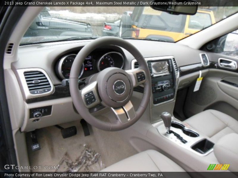 Maximum Steel Metallic / Dark Graystone/Medium Graystone 2013 Jeep Grand Cherokee Laredo X Package 4x4