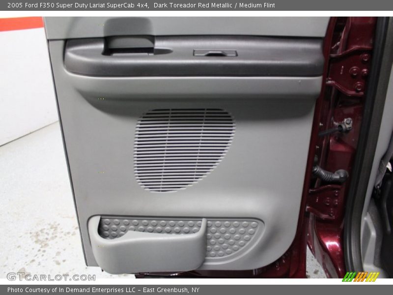 Dark Toreador Red Metallic / Medium Flint 2005 Ford F350 Super Duty Lariat SuperCab 4x4
