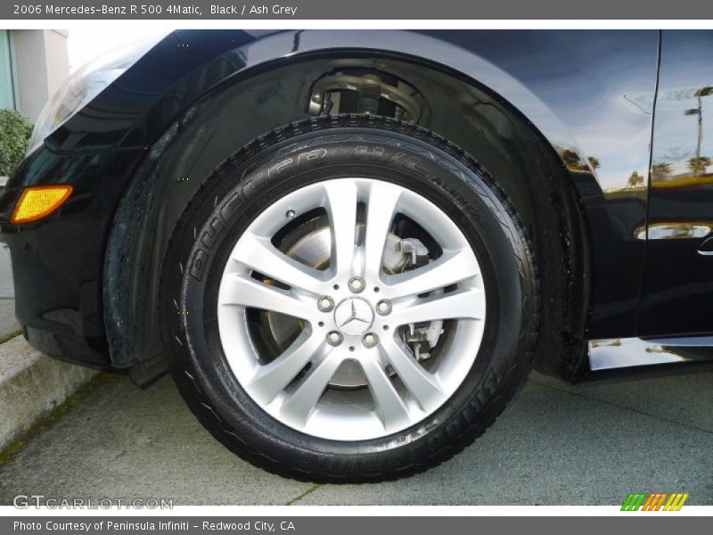 Black / Ash Grey 2006 Mercedes-Benz R 500 4Matic