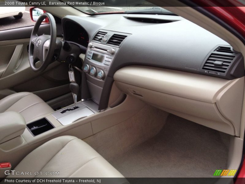 Barcelona Red Metallic / Bisque 2008 Toyota Camry LE