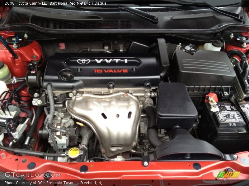 Barcelona Red Metallic / Bisque 2008 Toyota Camry LE