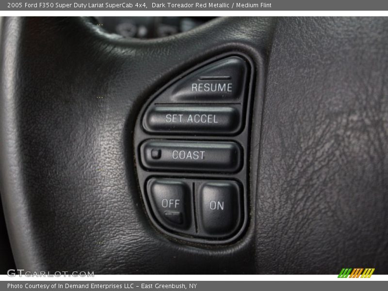 Controls of 2005 F350 Super Duty Lariat SuperCab 4x4
