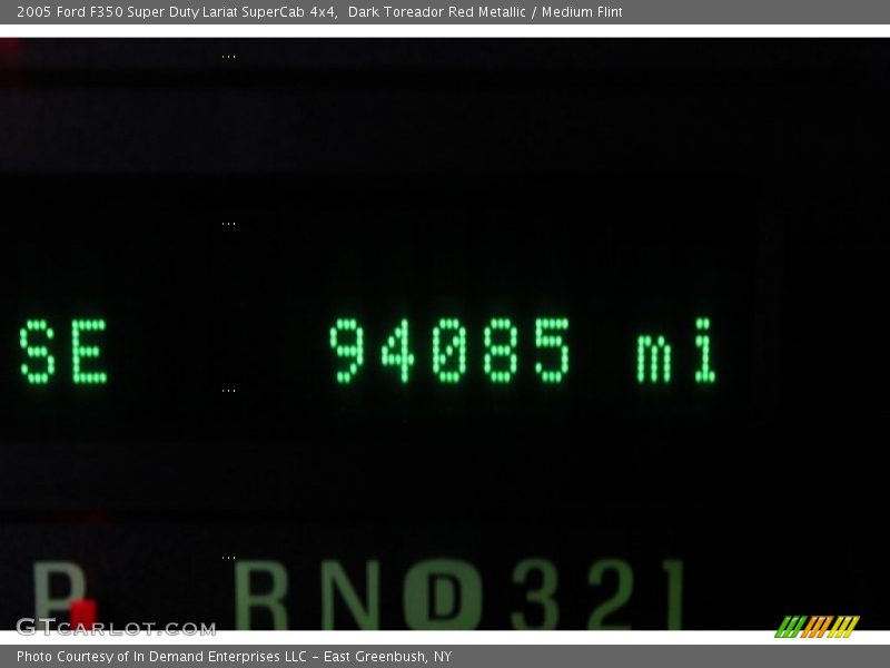 Dark Toreador Red Metallic / Medium Flint 2005 Ford F350 Super Duty Lariat SuperCab 4x4