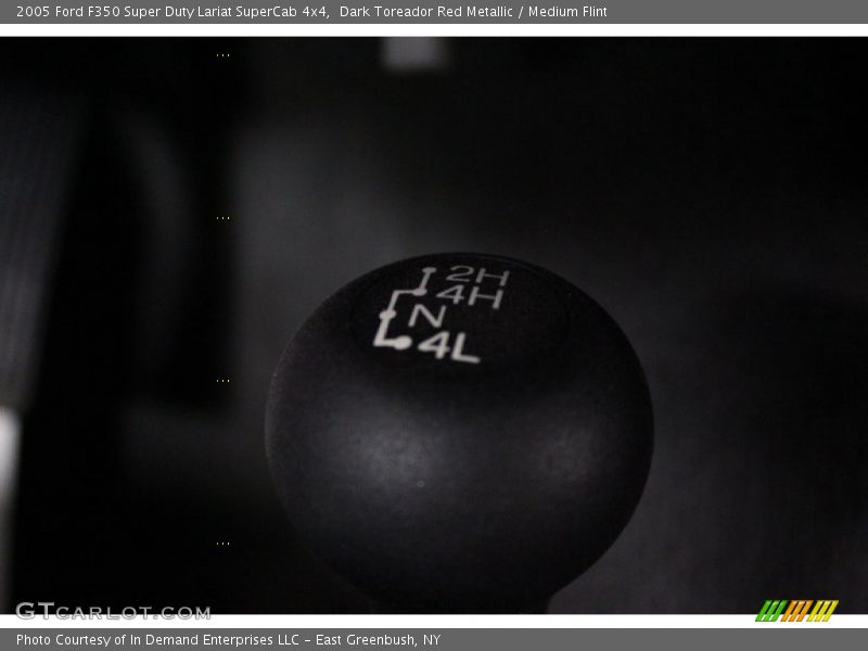 Dark Toreador Red Metallic / Medium Flint 2005 Ford F350 Super Duty Lariat SuperCab 4x4