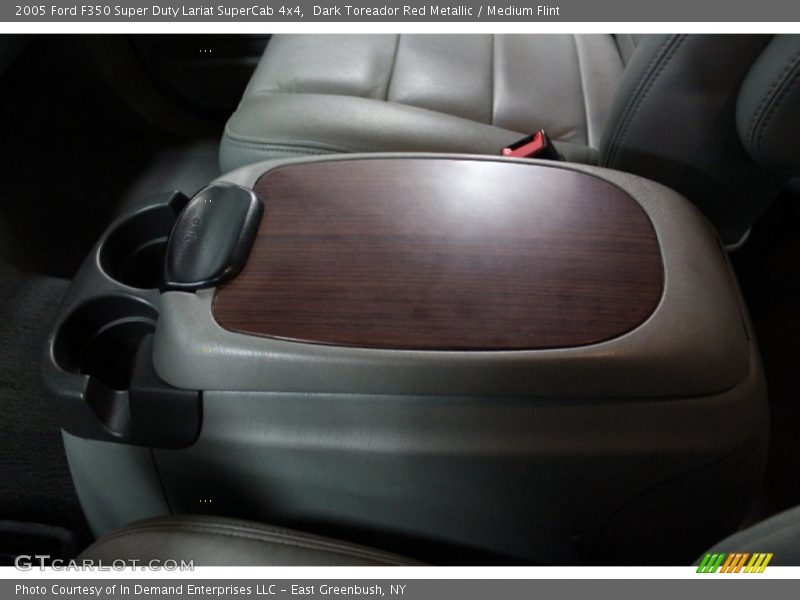 Dark Toreador Red Metallic / Medium Flint 2005 Ford F350 Super Duty Lariat SuperCab 4x4