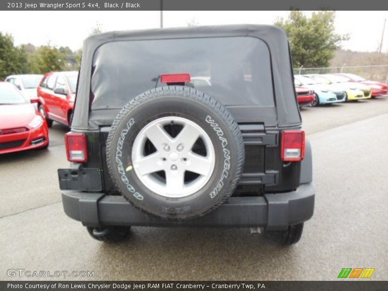 Black / Black 2013 Jeep Wrangler Sport S 4x4