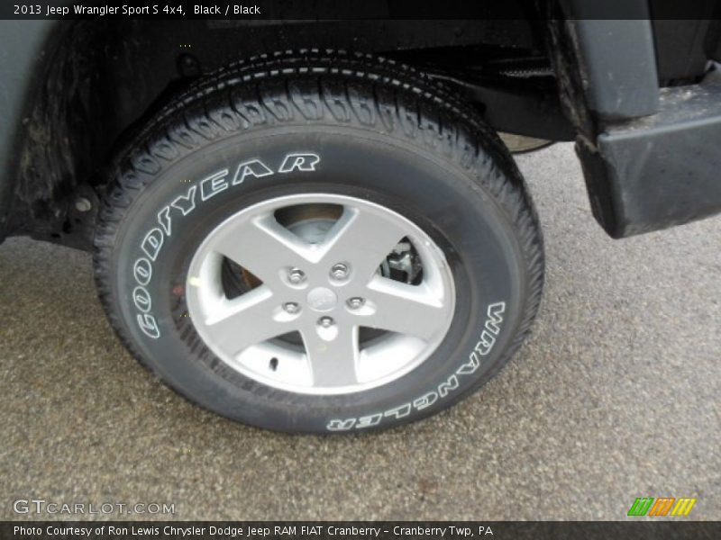 Black / Black 2013 Jeep Wrangler Sport S 4x4