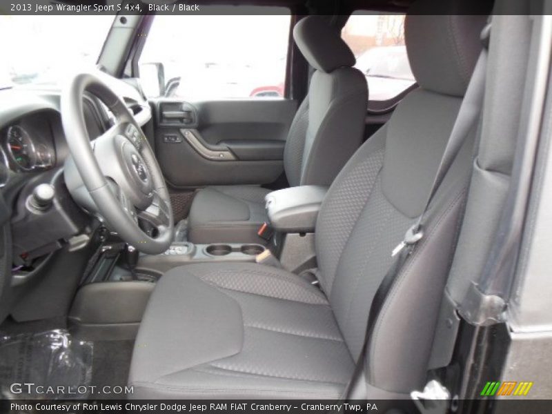 Black / Black 2013 Jeep Wrangler Sport S 4x4