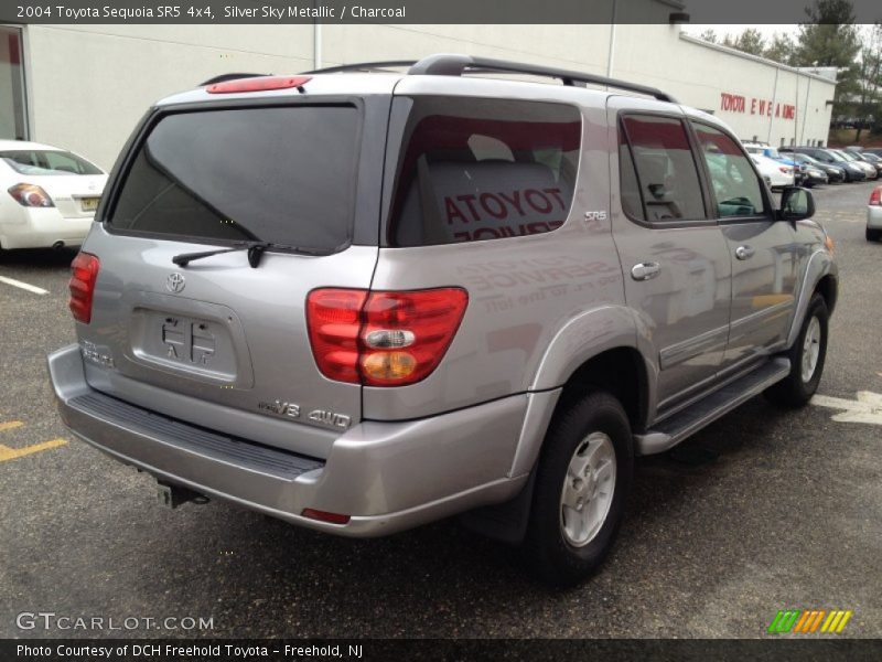 Silver Sky Metallic / Charcoal 2004 Toyota Sequoia SR5 4x4