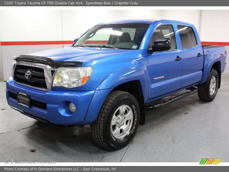 Speedway Blue / Graphite Gray 2005 Toyota Tacoma V6 TRD Double Cab 4x4